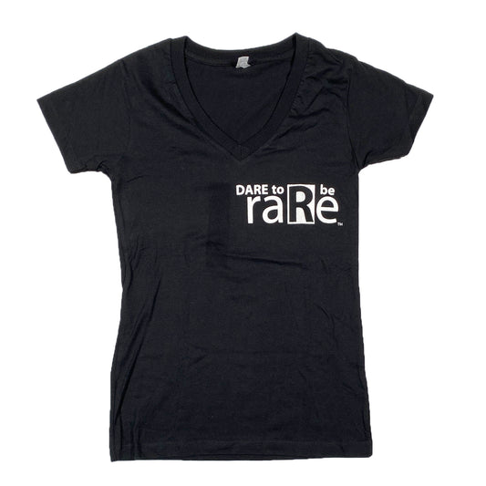 Big R Logo Dare to be Rare Women's V-neck - Adult