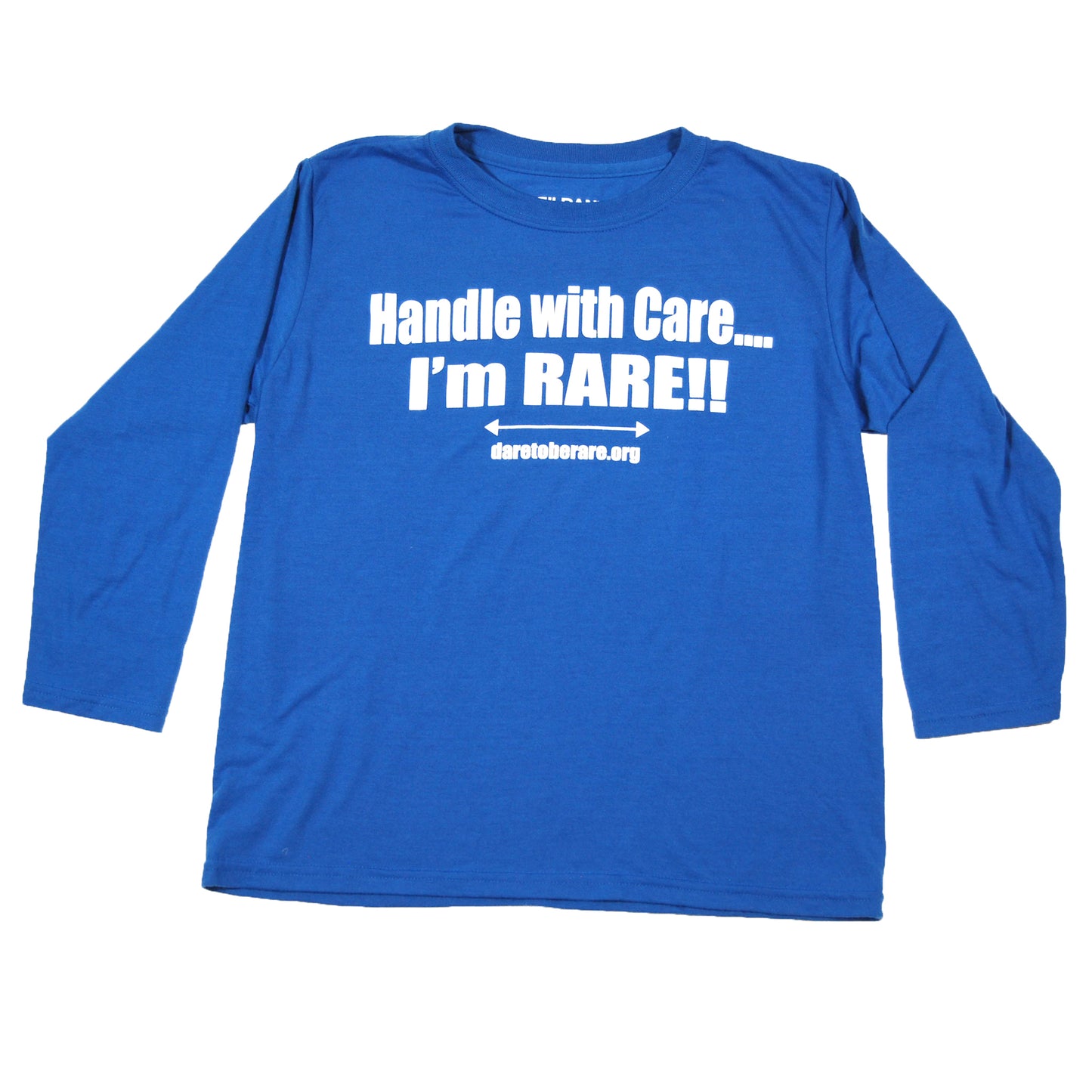Handle With Care, I'm Rare Long-sleeve Crewneck - Youth