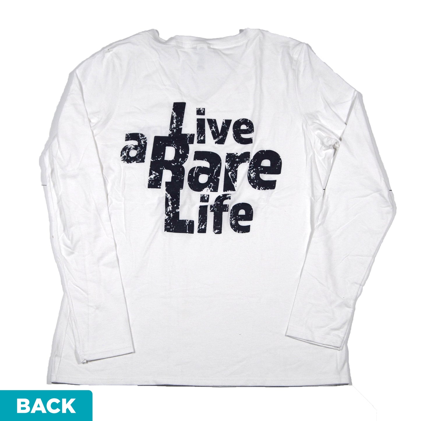 Live A Rare Life Long-sleeve V-neck - Adult
