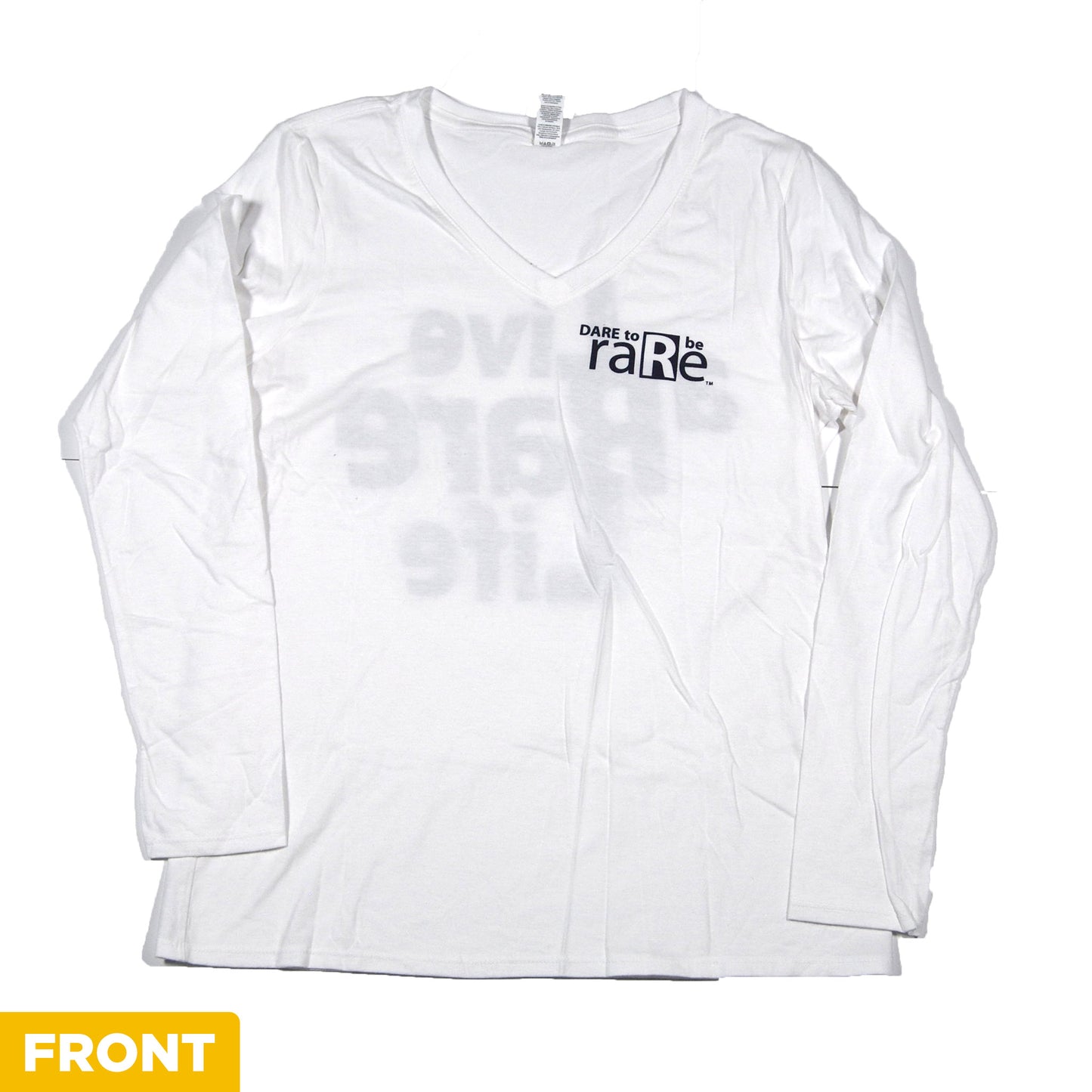 Live A Rare Life Long-sleeve V-neck - Adult