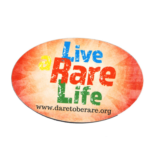 Live A Rare Life Logo Magnet