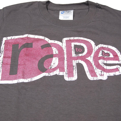 Pink & White Logo Dare to be Rare Crewneck - Youth