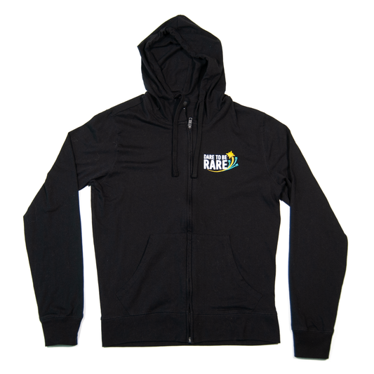 Star Logo Dare to be Rare Full-zip Lightweight Hoodie - Adult
